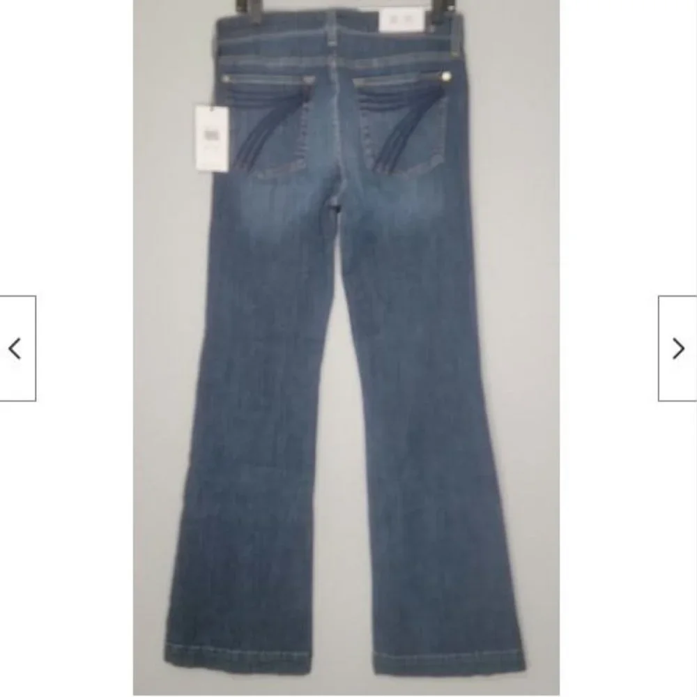 NWT 7 for All Mankind Dojo Wide Leg Jeans 30 Nordica - Picture 6 of 14